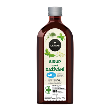 Sirup Dobré zažívání 250ml Leros